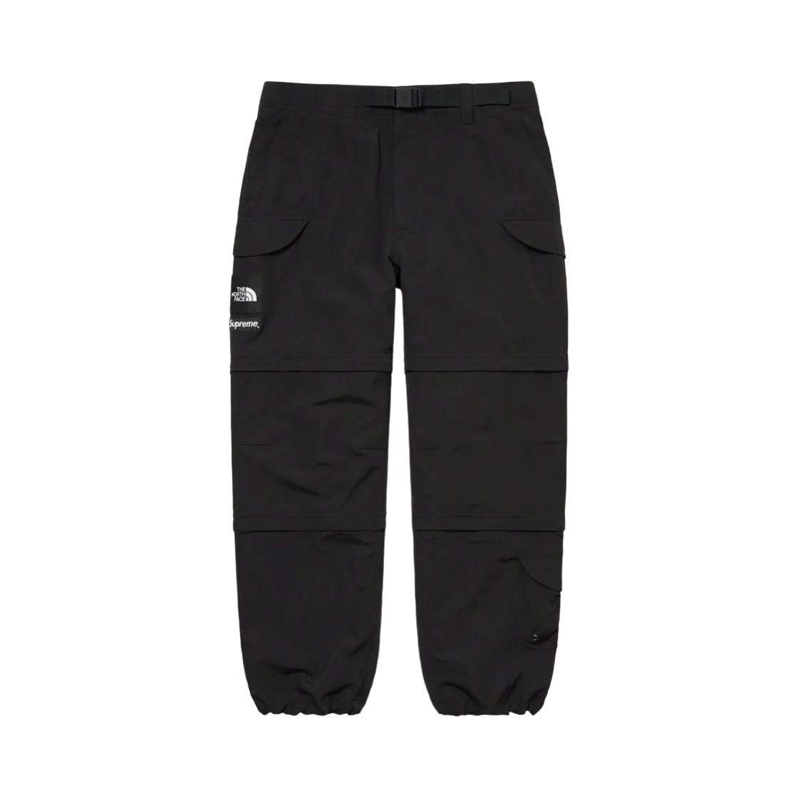 NF0A7WX5JK3 Supreme x The North Face Trekking Zip-Off Belted Pants Black - 22SS