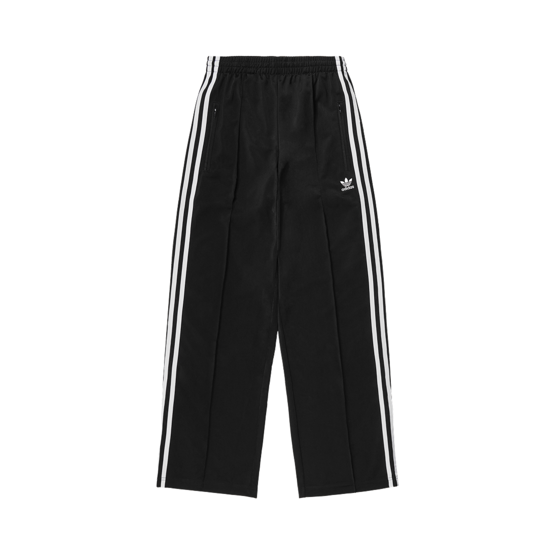 (W) 아디다스 오리지널스 파이어버드 루즈 트랙 팬츠 블랙 - KR 사이즈((W) Adidas Originals Firebird Loose Track Pants Black - KR Sizing)