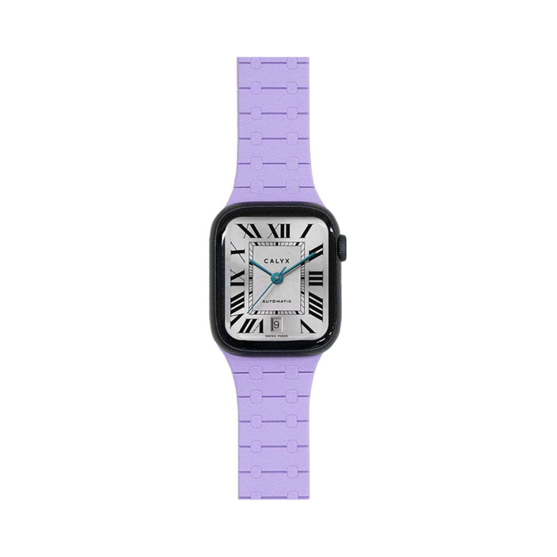 캘릭스 애플워치 38/40/41/42(10세대)mm 실리콘 마그네틱 스트랩 라벤더 퍼플(CALYX Apple Watch 38/40/41/42(10th)mm Silicone Magnetic Strap Lavender Purple)