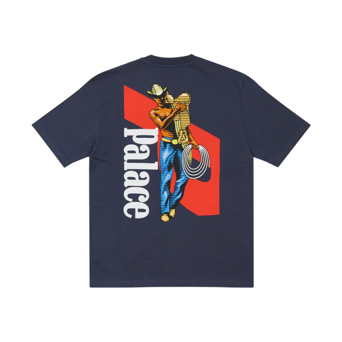 - Palace Saves T-Shirt Navy - 22SS