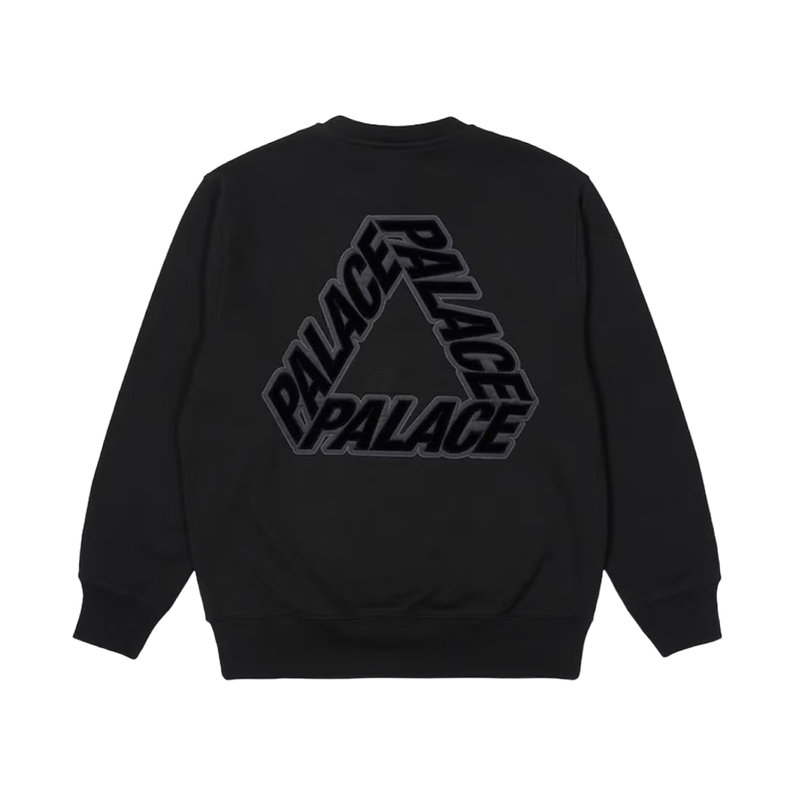 팔라스 P-3 아플리케 크루넥 블랙 - 22FW