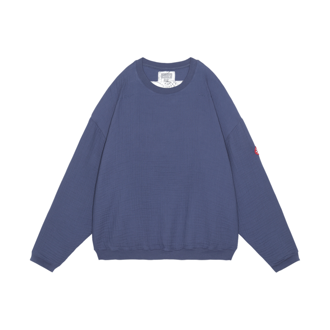 카브엠트 AS 1타워 거즈 크루넥 네이비 - 25SS(Cav Empt AS 1Tower Gauze Crew Neck Navy - 25SS) - 1
