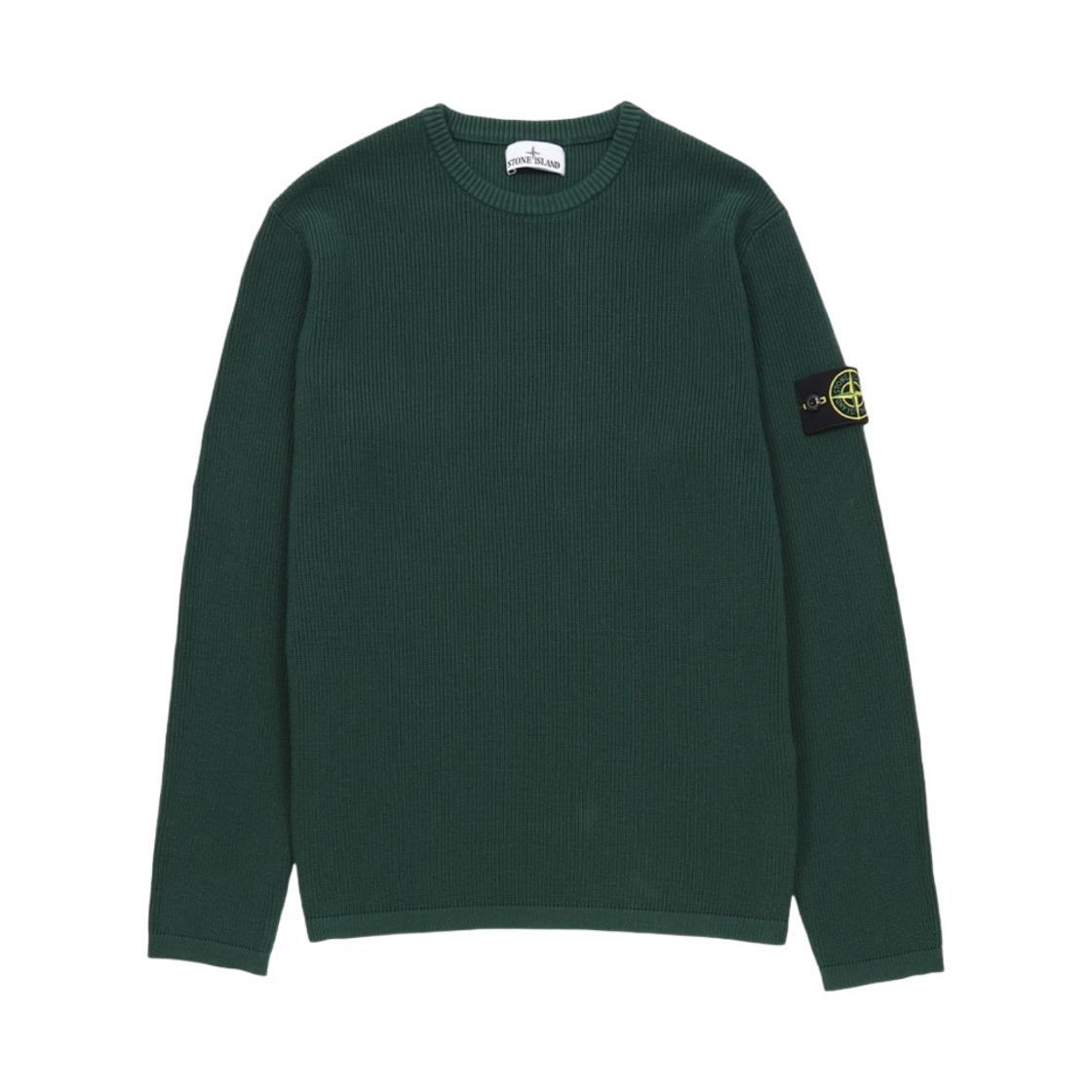 스톤 아일랜드 532B9 크루넥 니트탑 보틀 그린 - 23SS(Stone Island 532B9 Crewneck Knit Bottle Green - 23SS) - 1