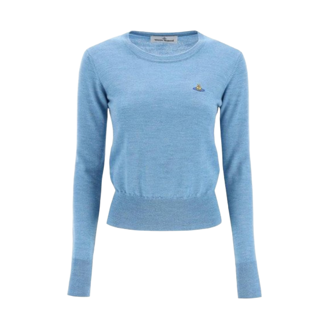 (W) 비비안 웨스트우드 베아 점퍼 페일 블루((W) Vivienne Westwood Bea Jumper Pale Blue) - 1