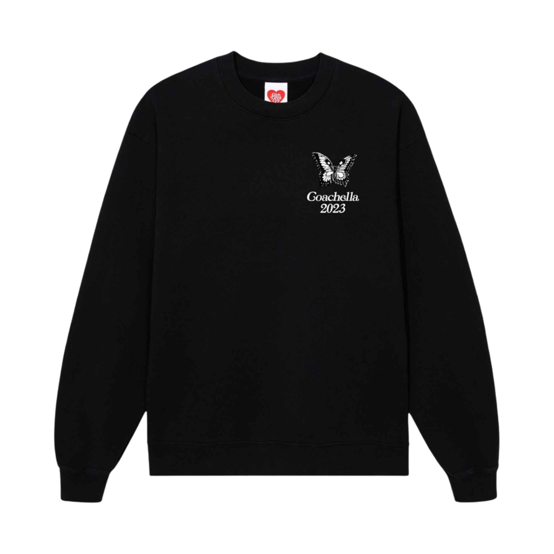 베르디 x 코첼라 걸스 돈 크라이 크루넥 블랙(Verdy x Coachella Girls Don't Cry Crewneck Black) - 1