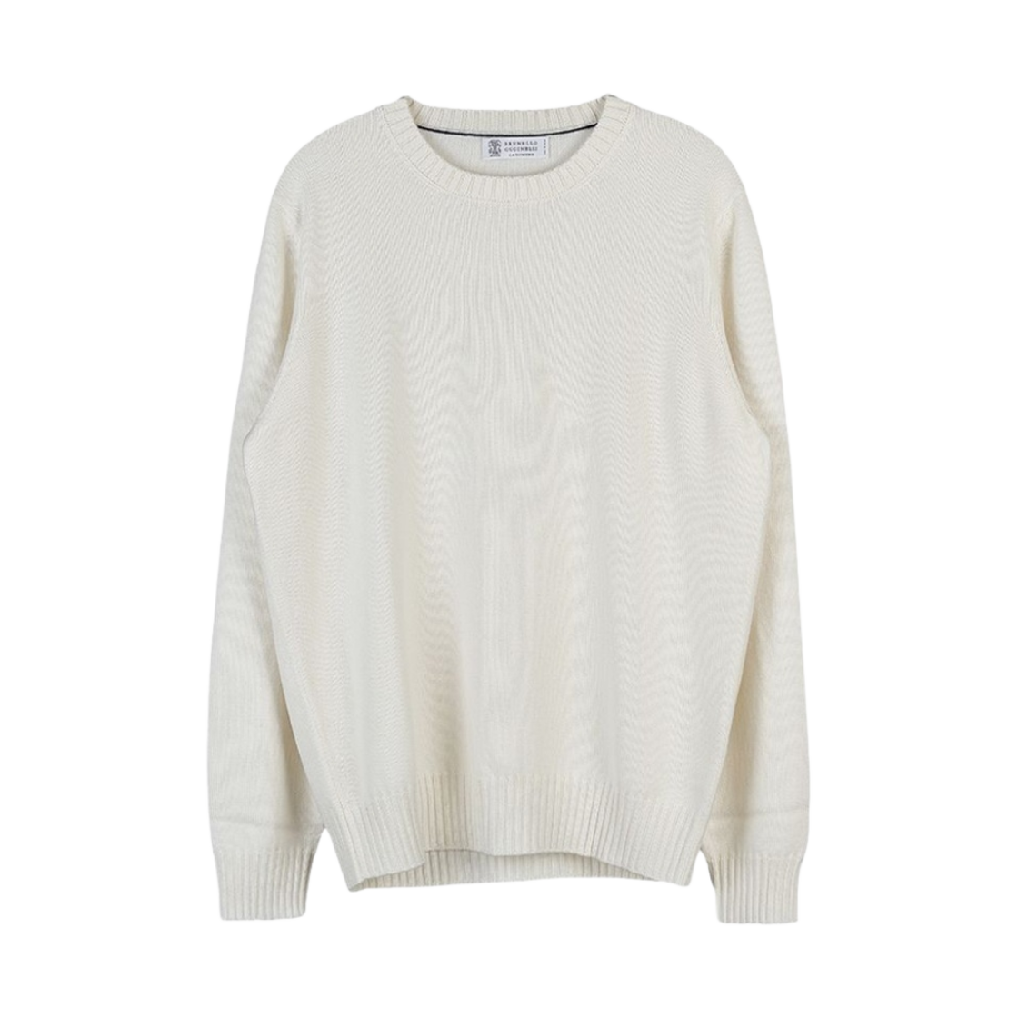 M2272320-CO312 Brunello Cucinelli Cashmere Sweater Ivory
