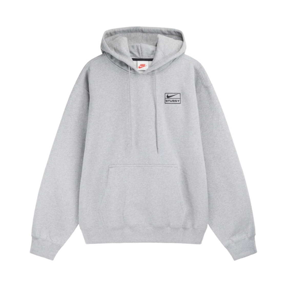 나이키 x 스투시 NRG RA 풀오버 후드 다크 그레이 헤더 (DJ9488-063)(Nike x Stussy NRG RA Pullover Hoodie Dark Grey Heather (DJ9488-063))