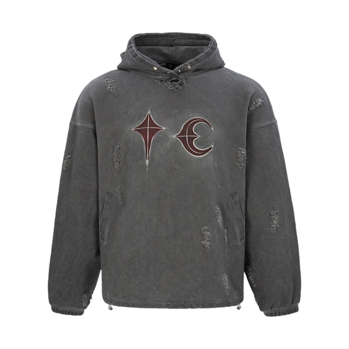 떠그 클럽 락 후드 그레이(Thug Club Rock Hoodie Gray)