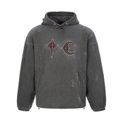Thug Club Rock Hoodie Gray