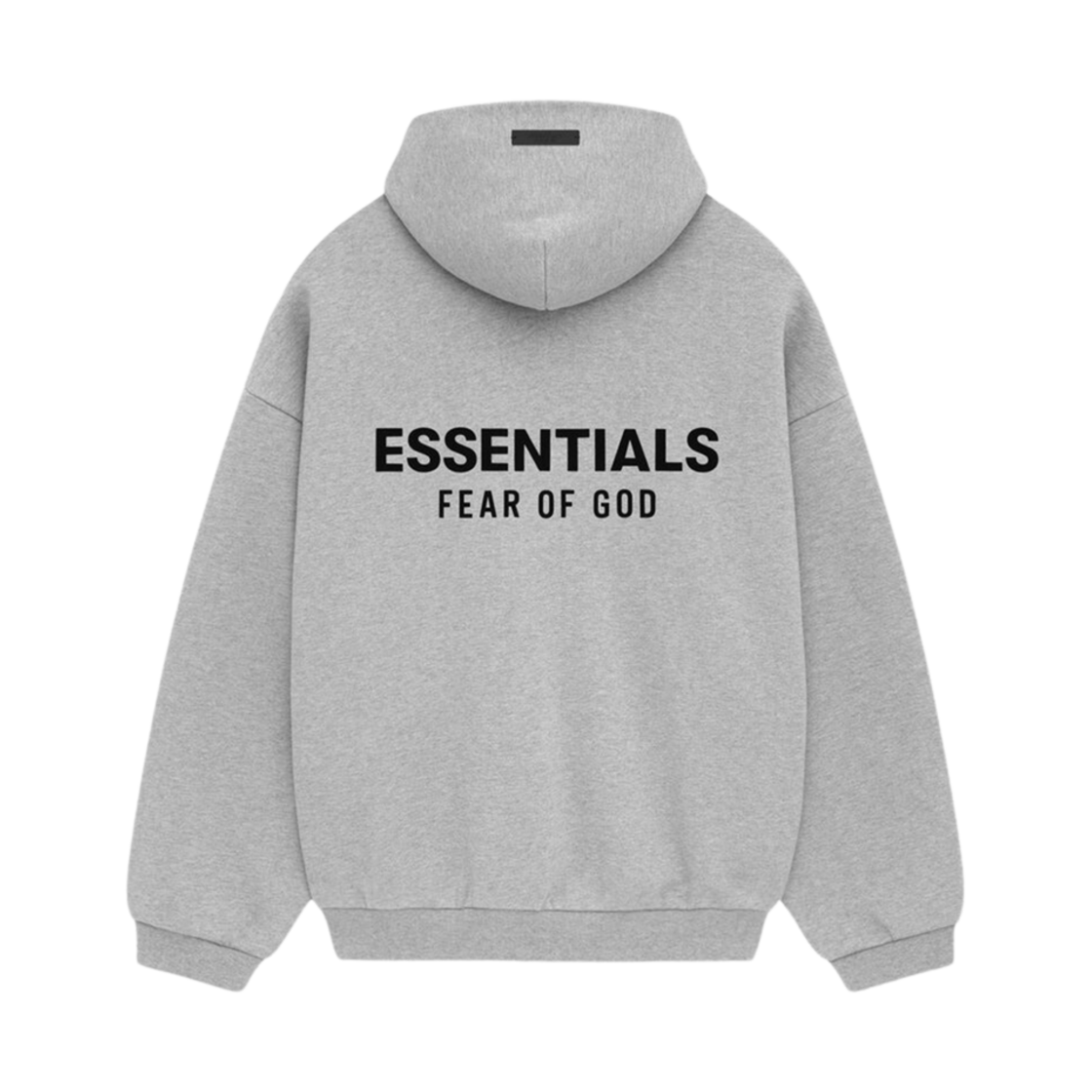 - Essentials Fleece Hoodie Light Heather Grey - 24FW