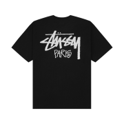 Stussy Stock Paris T-Shirt Black