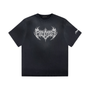 Project G/R Metalic Logo Short Sleeve T-Shirts Black