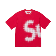 Supreme Halftone S/S Top Red - 24SS