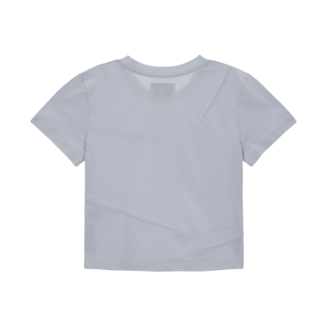 W) 마뗑킴 슬릿 핀턱 포인트 크롭 탑 화이트 | Matin Kim | KREAM