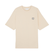 Maison Kitsune Bold Fox Head Patch Oversize T-Shirt Paper