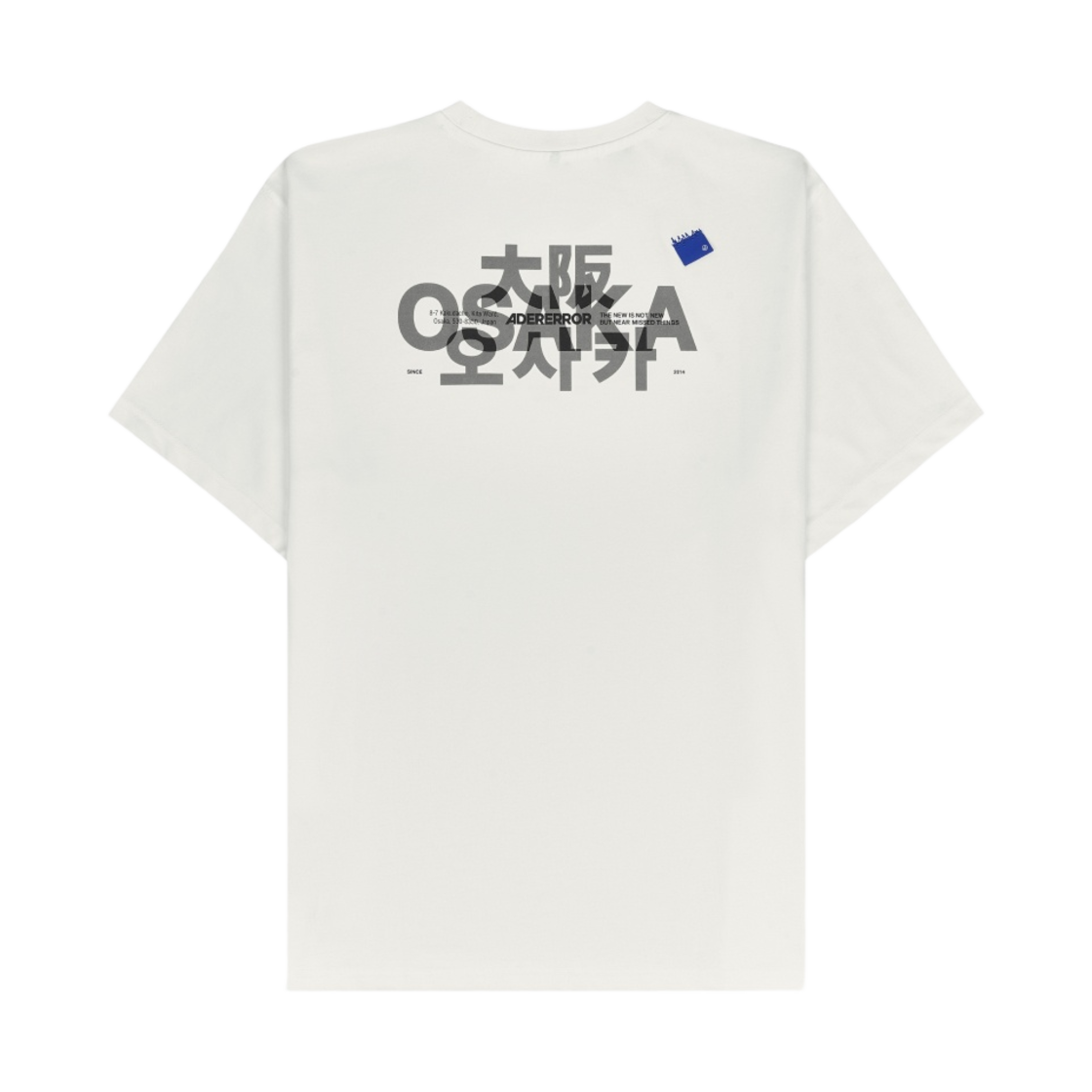 ★韓国の人気★【Ader Error】★Azure T-Shirt Off Whit.e★ 아더에러 트윈 하트 로고 티셔츠 화이트 | Ader Error | KREAM