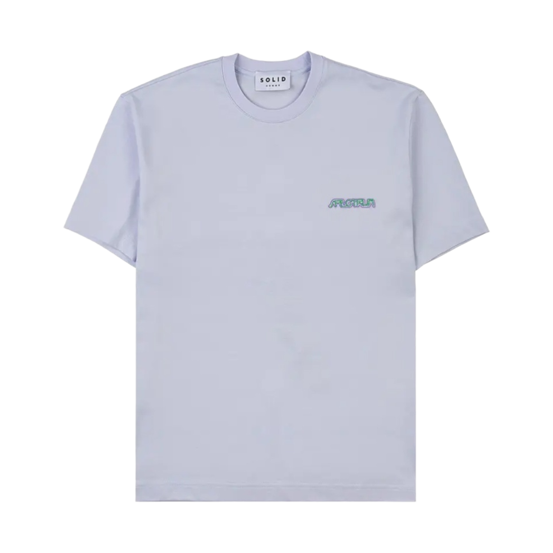 솔리드 옴므 크리스탈 그래픽 티셔츠 바이올렛 - 23SS(Solid Homme Crystal Graphic T-Shirt Violet - 23SS)