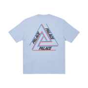 Palace Basically A Tri-Ferg T-Shirt Baby Blue - 21SS
