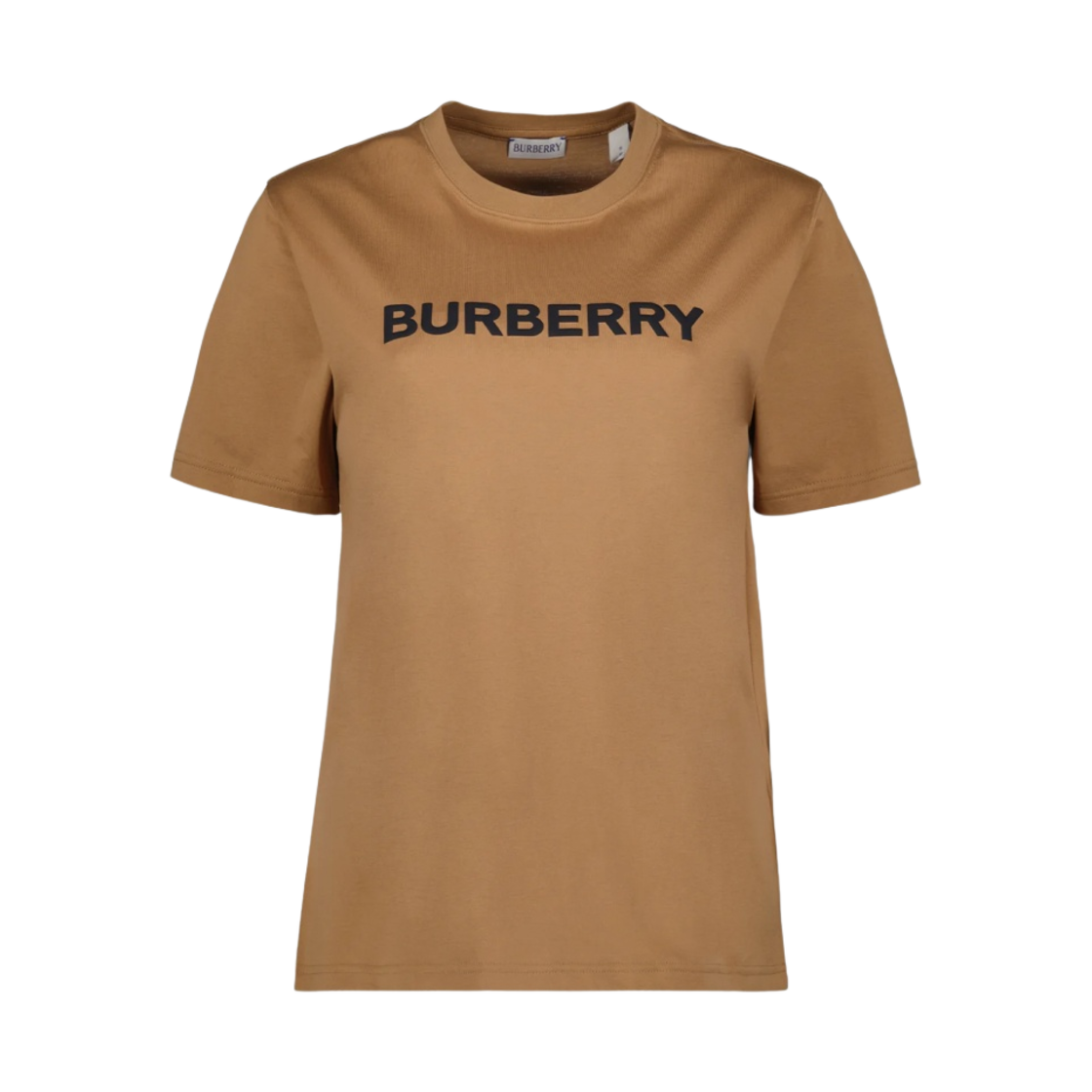 8080427 (W) Burberry Logo Cotton T-Shirt Camel