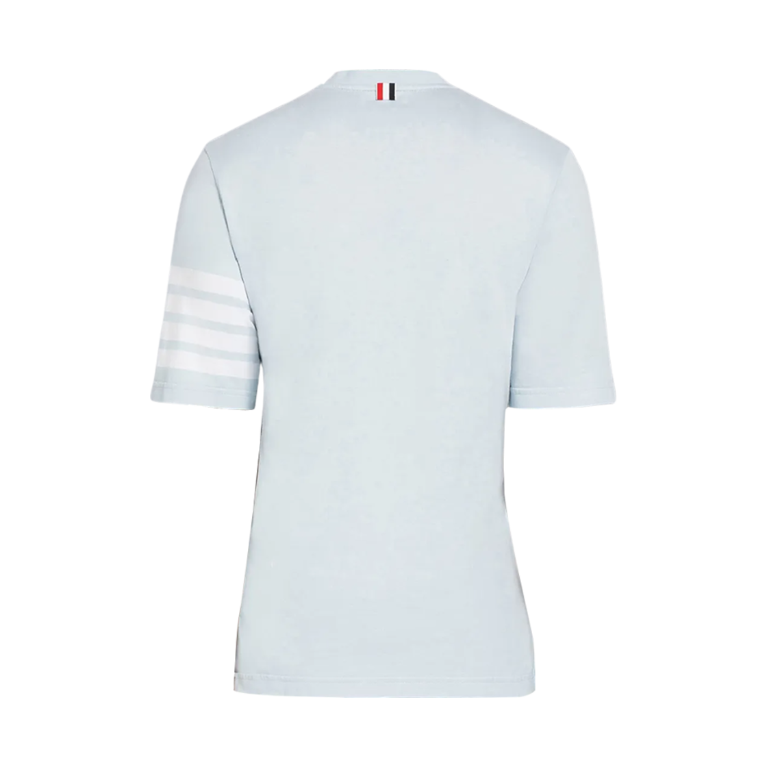 톰브라운 사선 라운드 넥 티셔츠 라이트 블루(Thom Browne 4-Bar Round Neck T-Shirt Light Blue) - 2