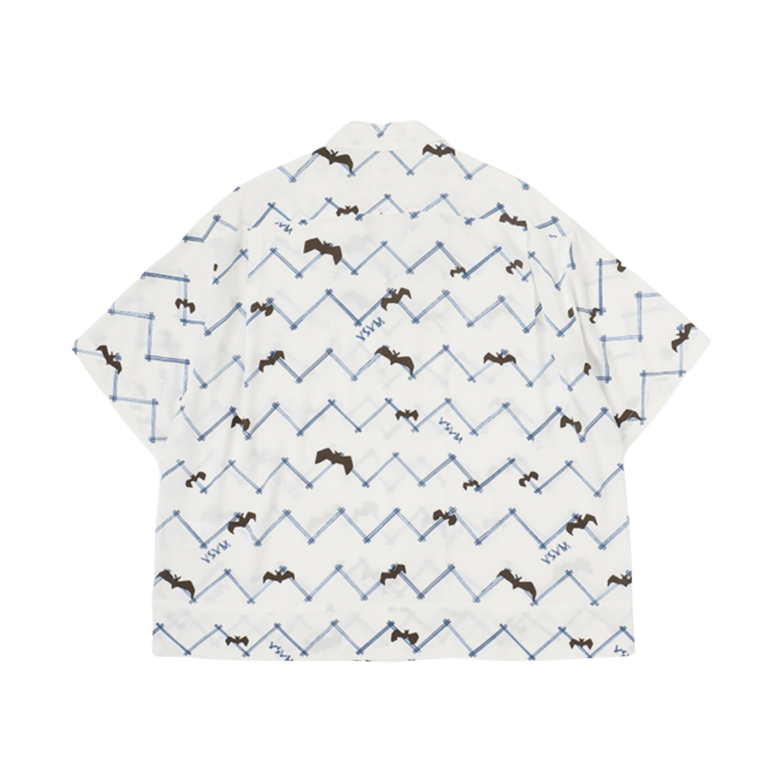 비즈빔 코파 셔츠 숏슬리브 뱃츠 화이트 - 23SS(Visvim Copa Shirt S/S Bats White - 23SS) - 2