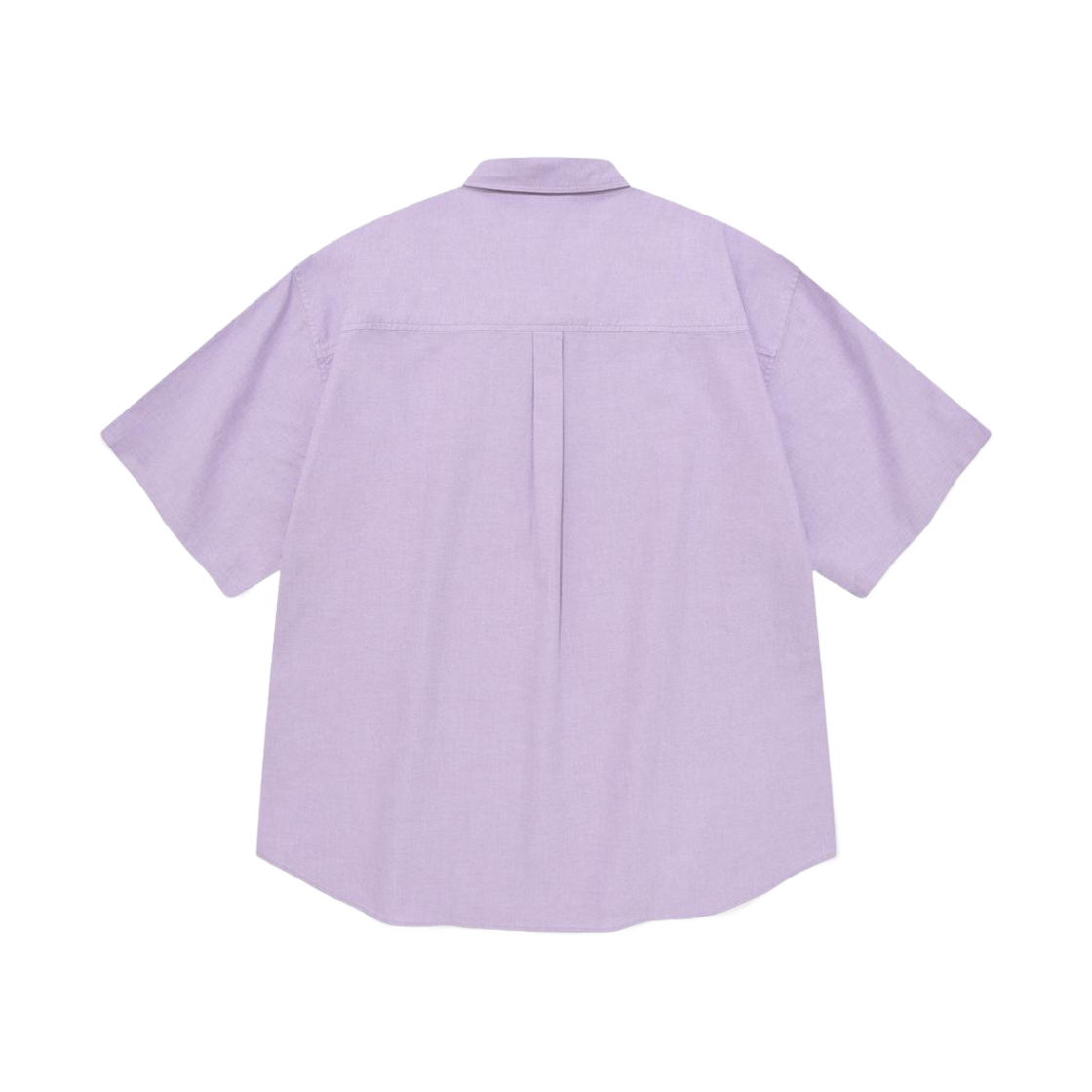 커버낫 C 로고 옥스포드 하프 셔츠 퍼플(Covernat C Logo Oxford Half Shirt Purple) - 2