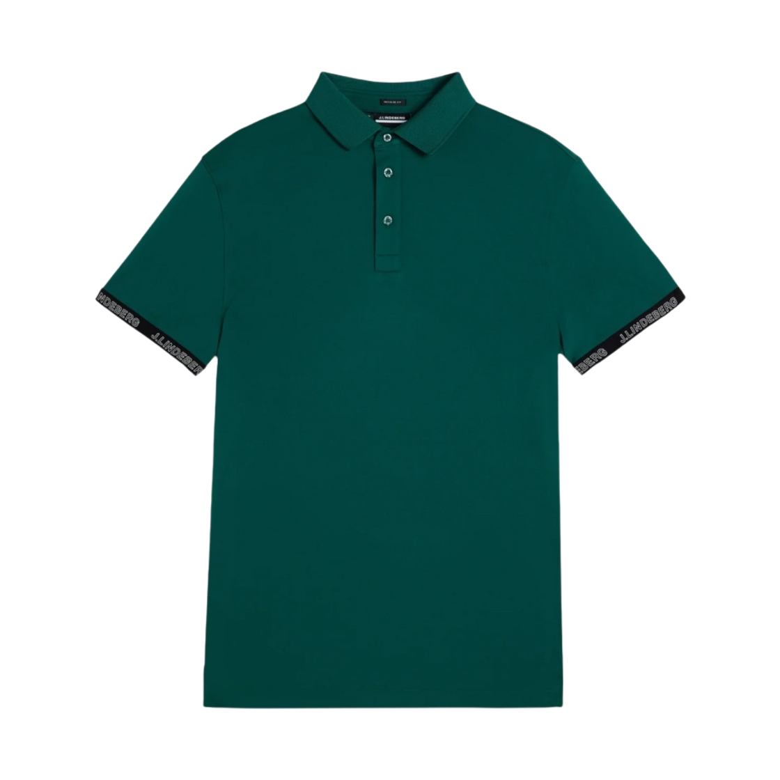 GMJT07623-M374 J.Lindeberg Guy Regular Fit Polo Rain Forest