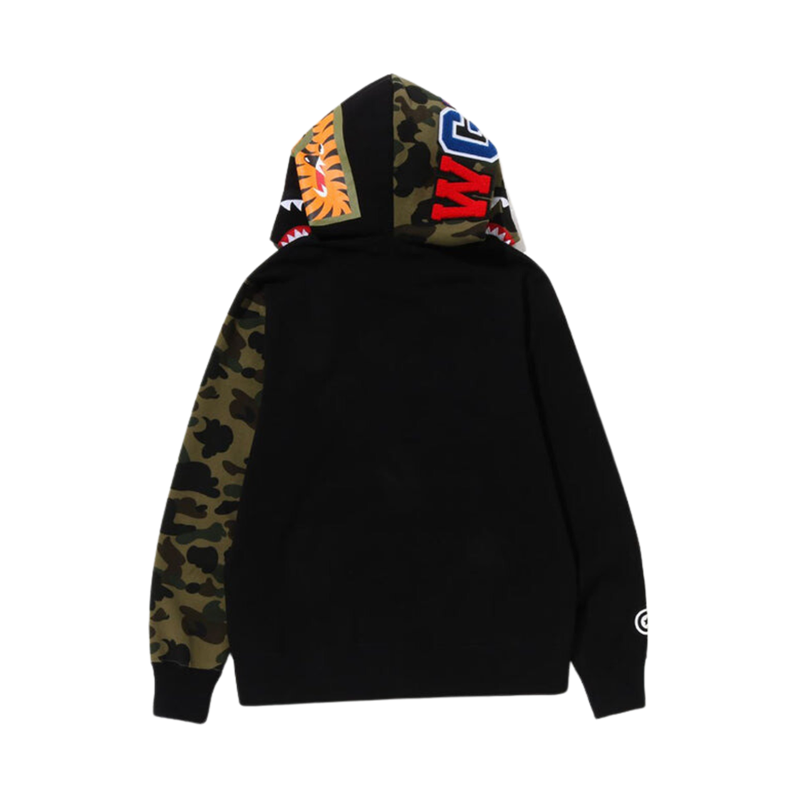 베이프 퍼스트 카모 샤크 풀 집 후드 블랙(BAPE 1st Camo Shark Full Zip Hoodie Black) - 2