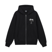 Stussy DSM World Tour Zip Hoodie Black 2022