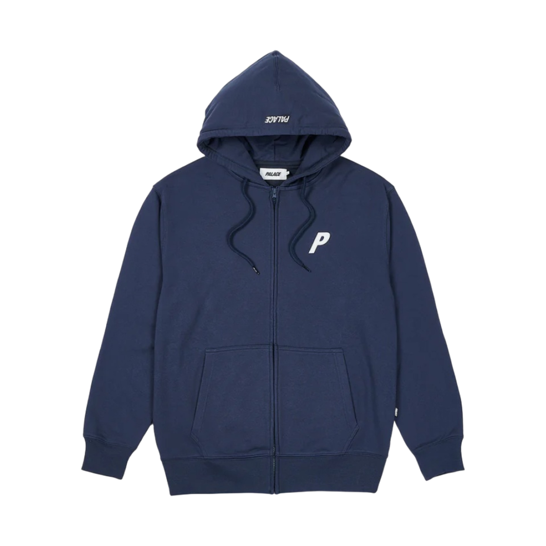 팔라스 펠트 P 집업 후드 네이비 - 23SS(Palace Felt P Zip Hood Navy - 23SS) - 1