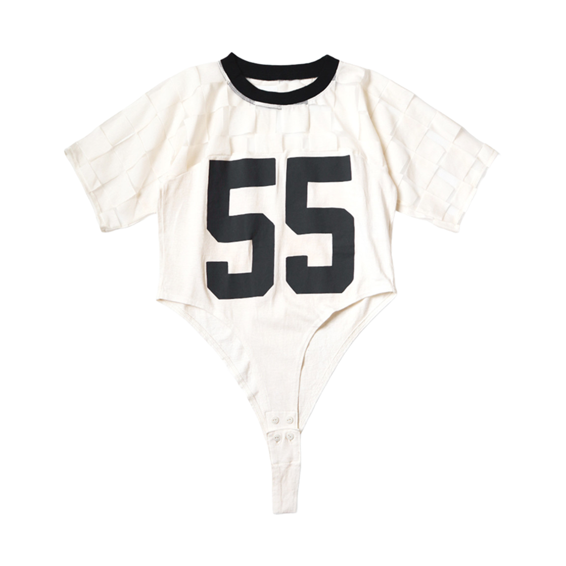 KR2402SC09 (W) Kapital Opal Jersey Sheer Flag Racer T-Shirt 55Pt Kinari