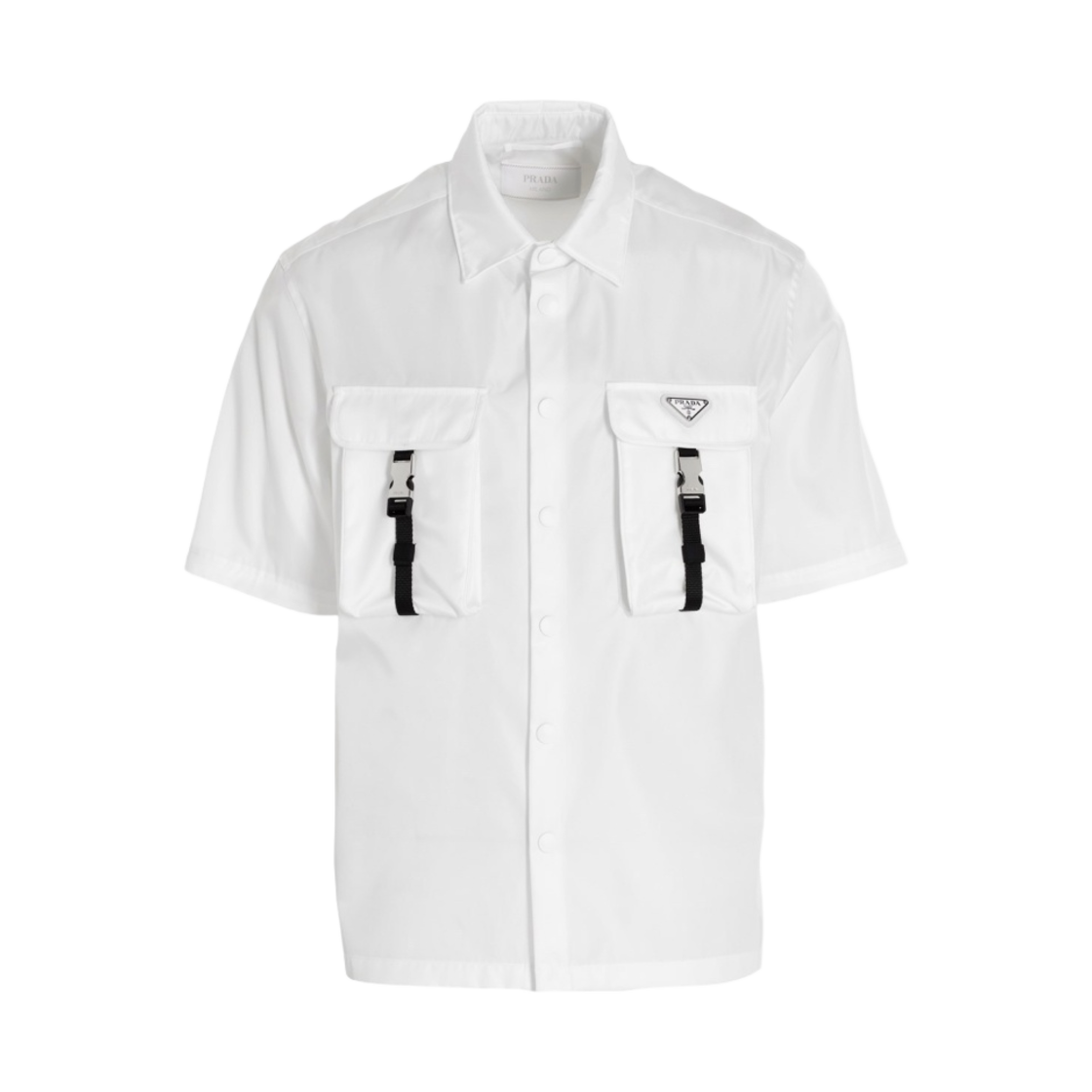 프라다 리나일론 셔츠 화이트(Prada Re-Nylon Shirt White) - 2
