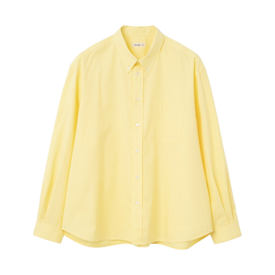 NOC034 Nocle Silas One Pocket Shirts Yellow