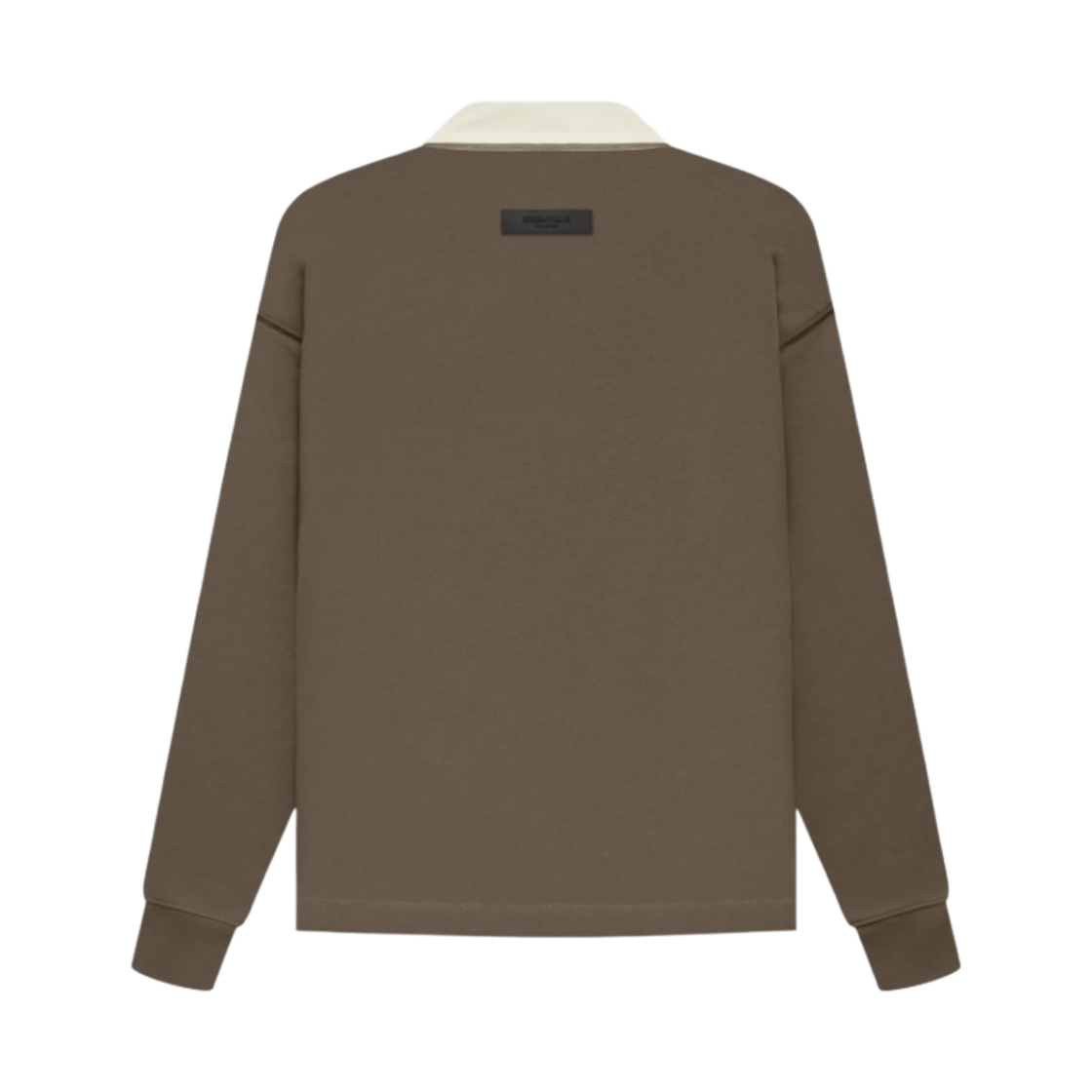 (키즈) 에센셜 1977 헨리 럭비 롱슬리브 폴로 우드 - 22FW((Kids) Essentials 1977 Henley Rugby Long Sleeve Polo Wood - 22FW) - 2