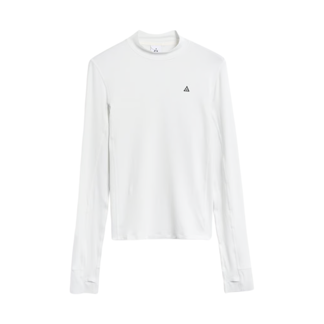 (W) 나이키 ACG 고트 락스 드라이핏 ADV 롱슬리브 탑 서밋 화이트 블랙 - 아시아