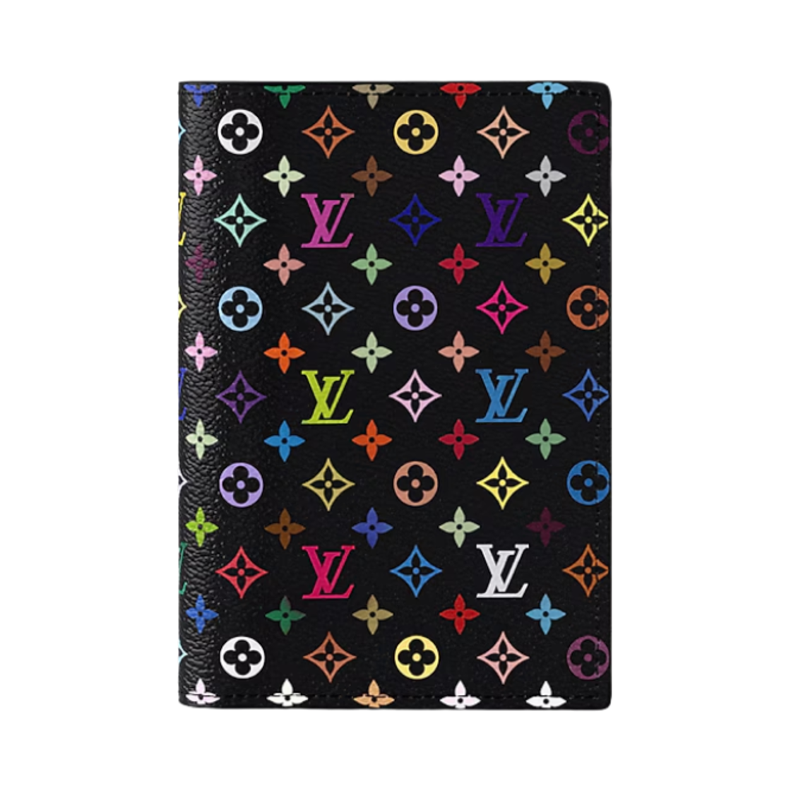 Louis Vuitton x Murakami Takashi Passport Cover Multicolor Noir
