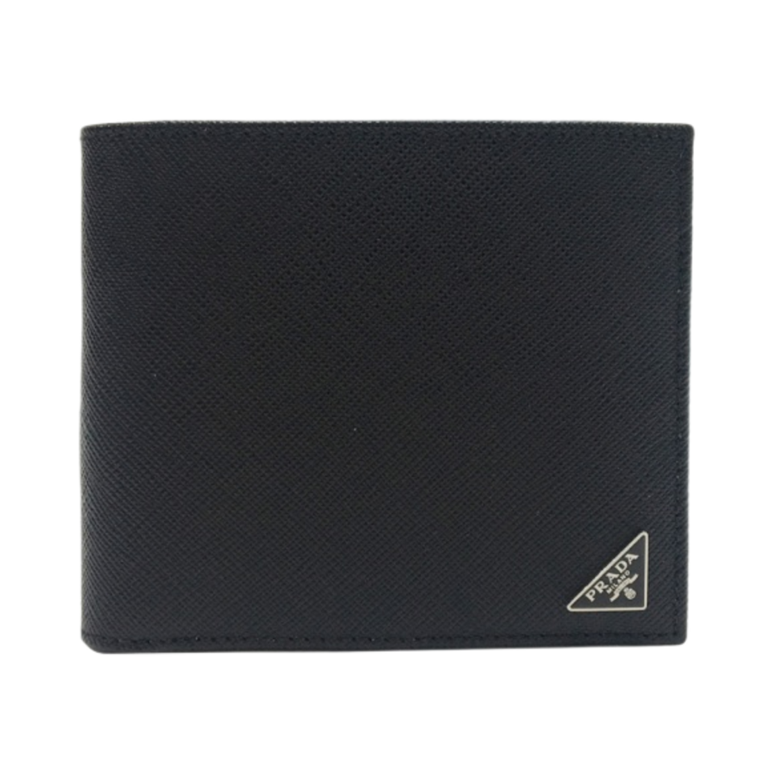 2MO513-QHH-F0002 Prada Saffiano Leather Wallet Black