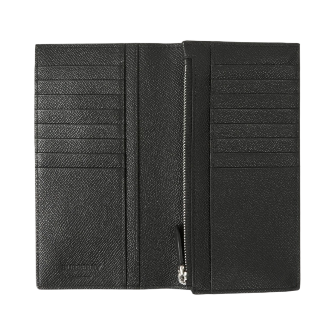 버버리 그레이니 레더 TB 장지갑 블랙(Burberry Grainy Leather TB Continental Wallet Black) - 2