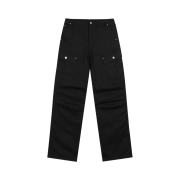 Vacant Archive Unisex Wayen Military Cargo Pants Black