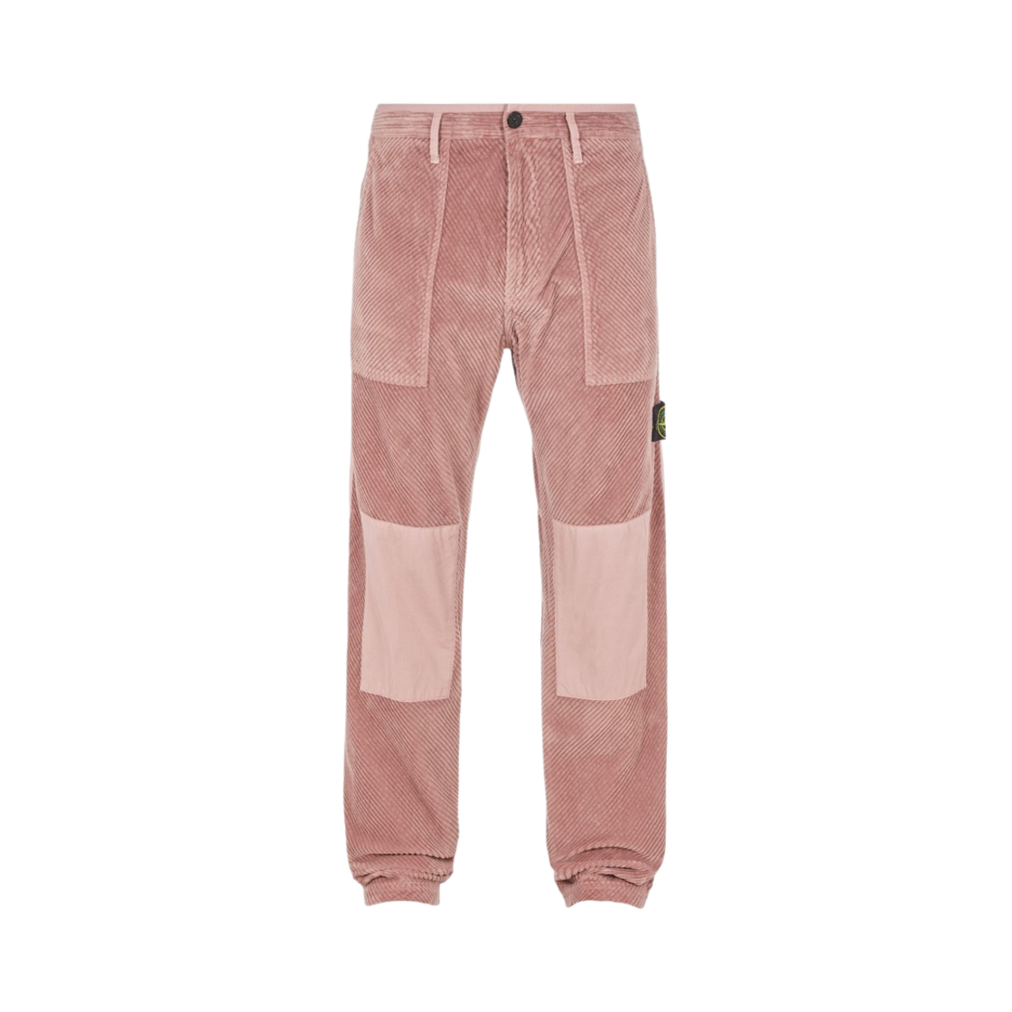 스톤 아일랜드 31711 코듀로이 400 퍼티그 팬츠 로즈 핑크 - 22FW(Stone Island 31711 Corduroy 400 Fatigue Pants Rose Pink - 22FW) - 1