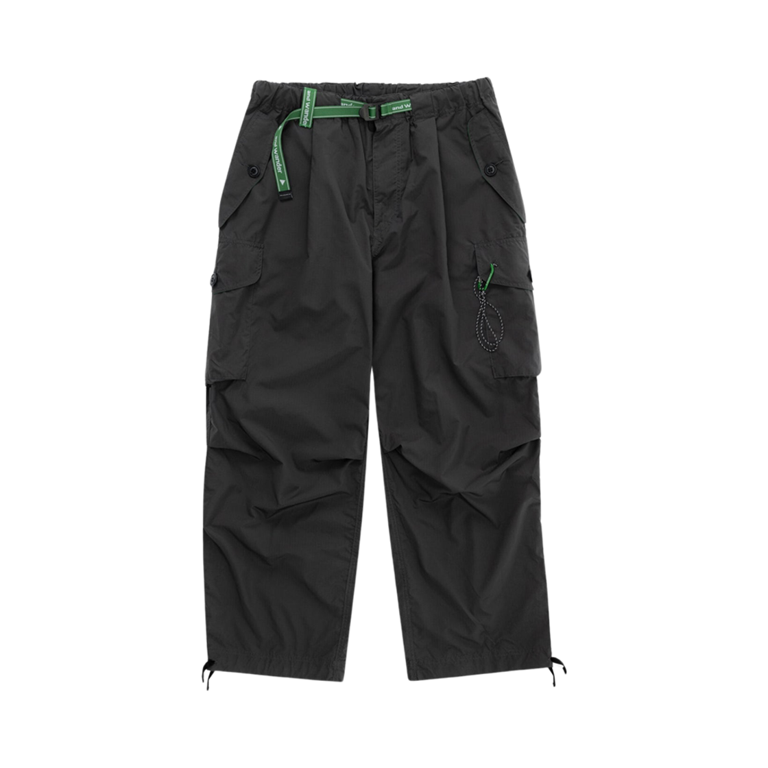 앤드 원더 x 히든 NY 오버사이즈 카고 팬츠 블랙(And Wander x Hidden NY Oversized Cargo Pants Black)