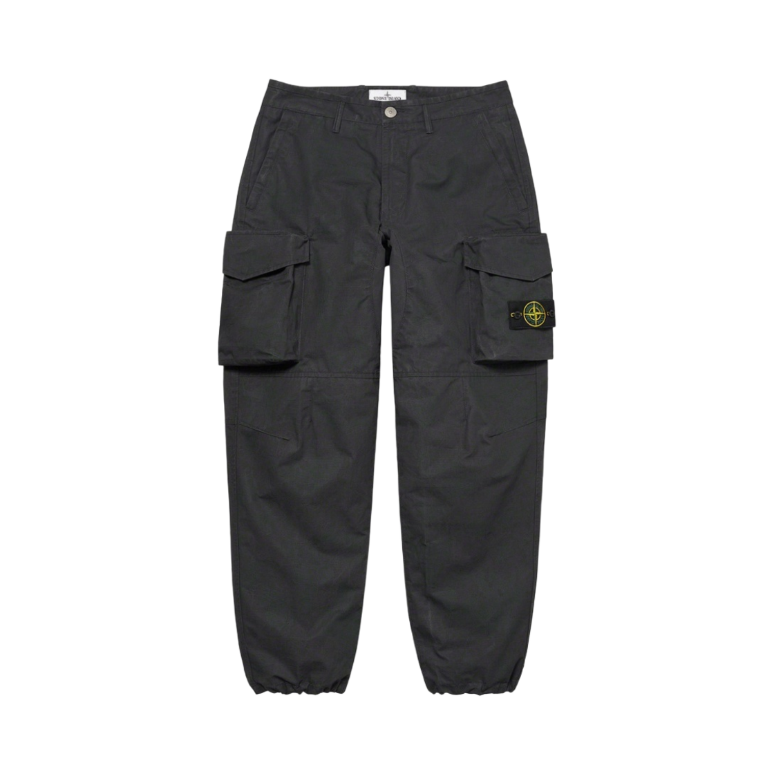 슈프림 x 스톤 아일랜드 리액티브 아이스 카모 립스탑 카고 팬츠 블랙 - 22SS(Supreme x Stone Island Reactive Ice Camo Ripstop Cargo Pants Black - 22SS) - 2