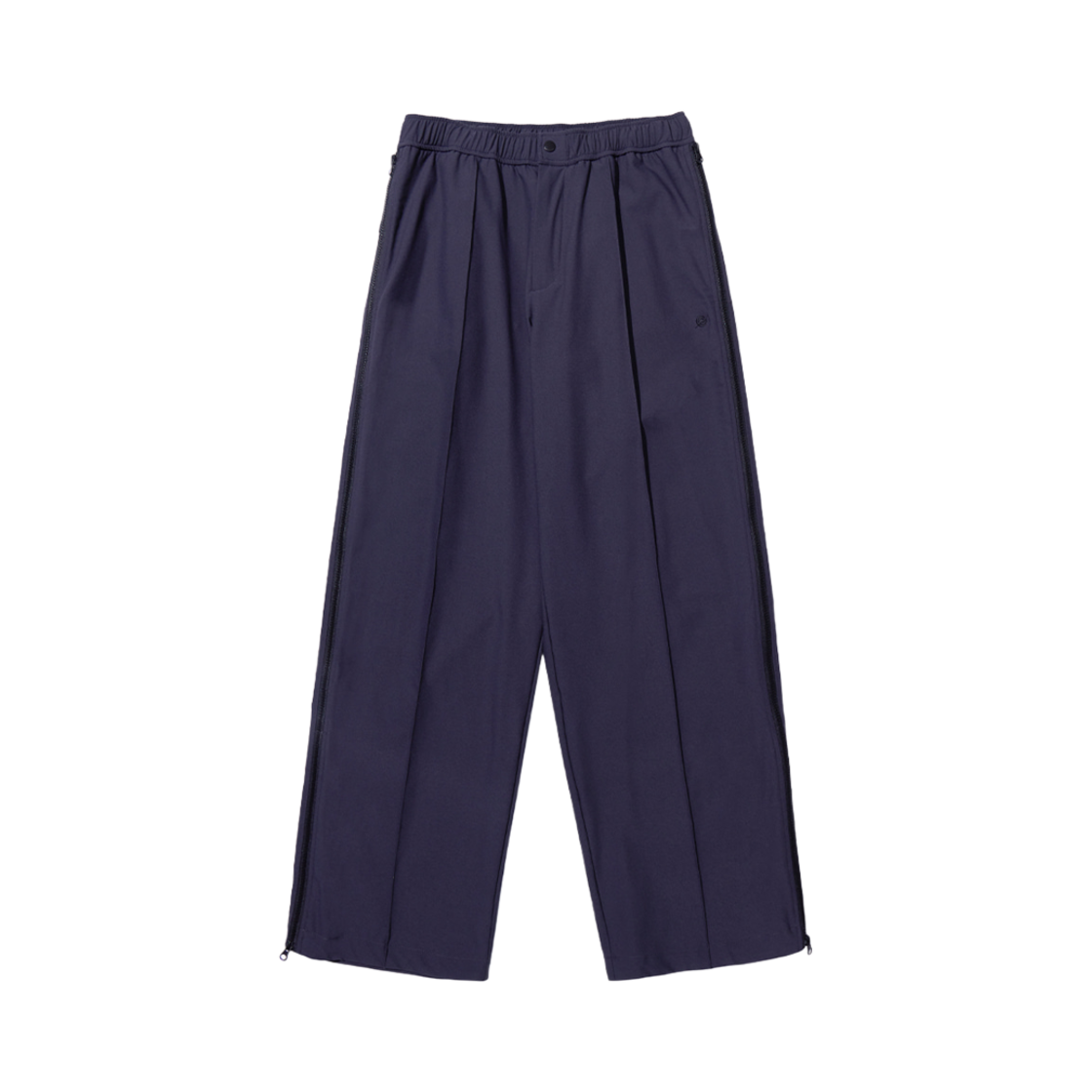 KA3PT1205M_NAVY KALA PATTHAR Nylon Span 4 Way Zip Pants Navy