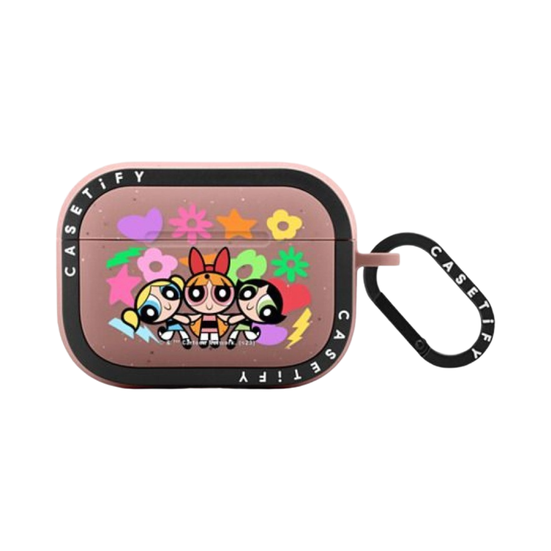 케이스티파이 x 파워퍼프걸 아이콘 에어팟 프로 울트라 임팩트 케이스 매트 더스티 로즈(Casetify x The Powerpuff Girls Icons AirPods Pro Ultra Impact Case Matte Dusty Rose) - 1