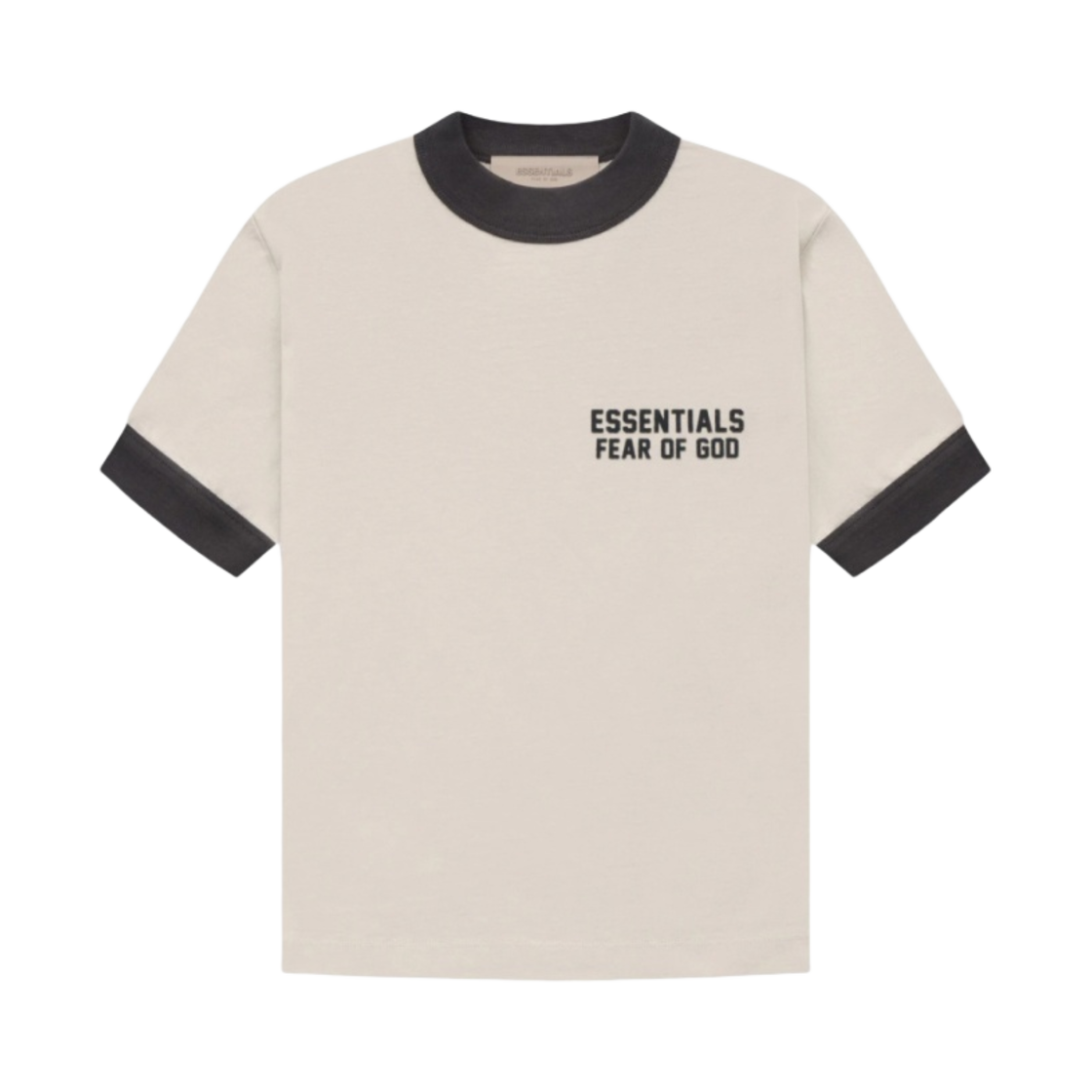 (키즈) 에센셜 링거 티셔츠 위트 - 22SS((Kids) Essentials Ringer T-Shirt Wheat - 22SS) - 1