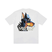 Palace P-3-K-9 T-Shirt White - 22SS