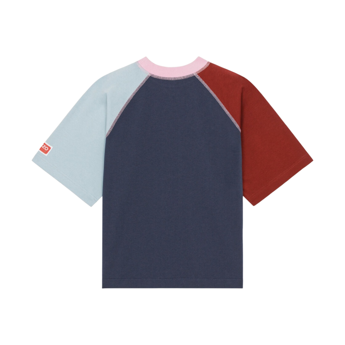 (W) 겐조 박시 티셔츠 미드나잇 블루((W) Kenzo Boxy T-Shirt Midnight Blue) - 2