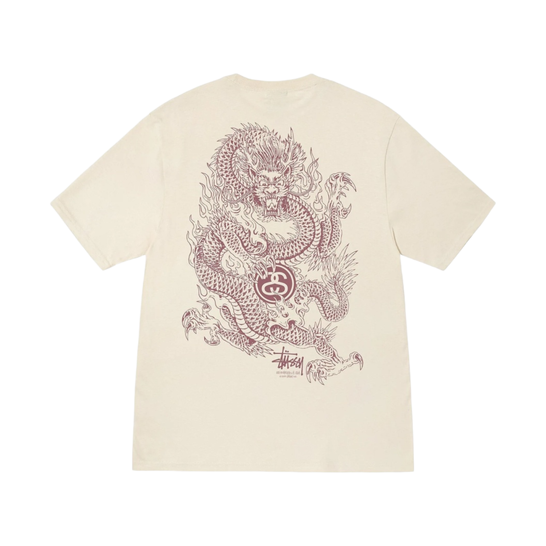 스투시 드래곤 티셔츠 퍼티(Stussy Dragon T-Shirt Putty) - 1