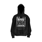 Farfromwhat Far Blank Space Hoodie Black