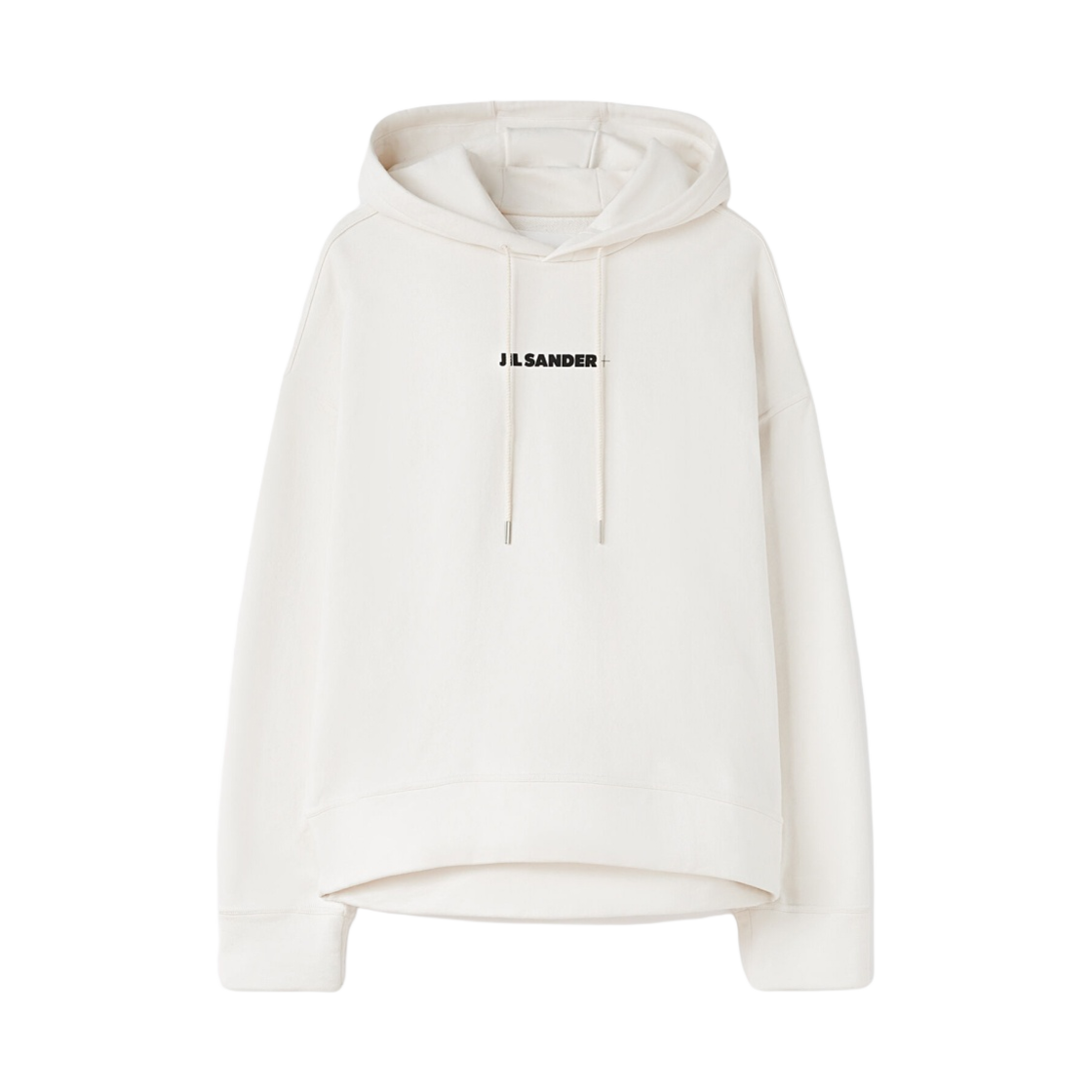 질 샌더 후드 로고 스웨트셔츠 내츄럴 - 22FW(Jil Sander Hooded Logo Sweatshirt Natural - 22FW)